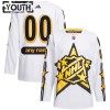 All-Star 2024 Trikot Custom NHL Game Adidas x Drew House Weiss Authentic - Kinder